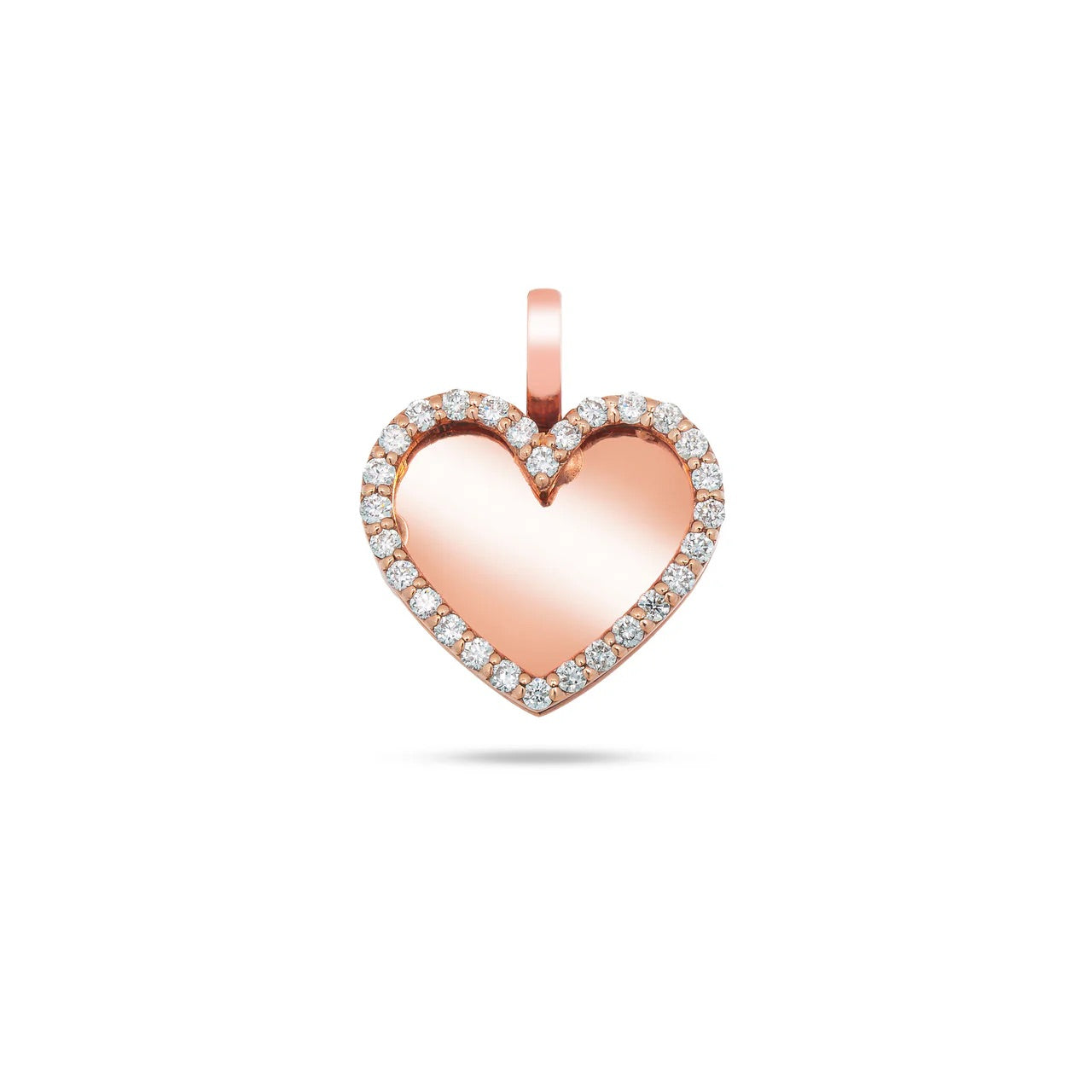 Diamond Heart Memory Pendant .65ctw